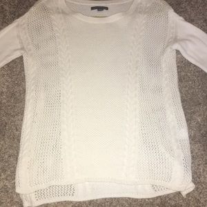 White American Eagle Sweater